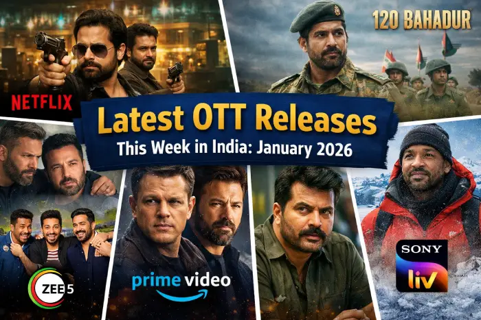 Latest OTT releases this week in India – new movies and web series January 2026