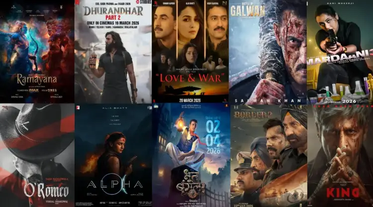 Upcoming Bollywood and Hollywood OTT & movie releases 2026 featuring theatre films and streaming platforms like Netflix and Prime Video.
