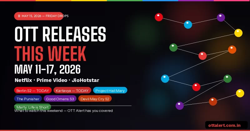 new OTT releases this week May 2026 Berlin Season 2 Netflix Project Hail Mary Prime Video JioHotstar