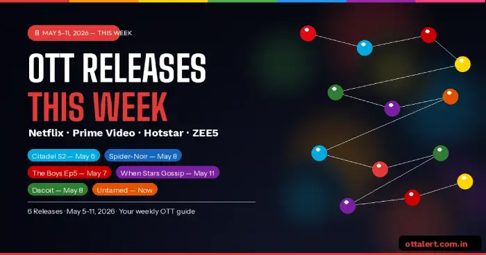 OTT releases this week May 5-11 2026 Citadel Season 2 Spider-Noir The Boys Netflix Prime Video ZEE5